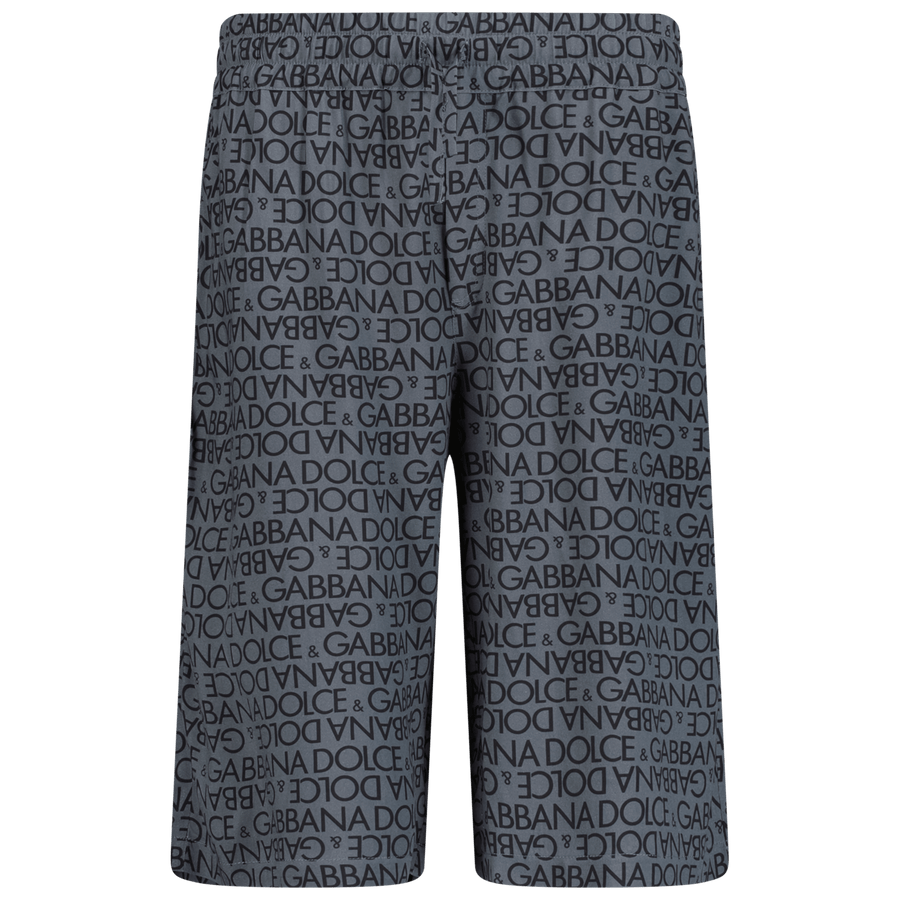 Dolce & Gabbana Kinder Jongens Shorts Donker Grijs 4Y