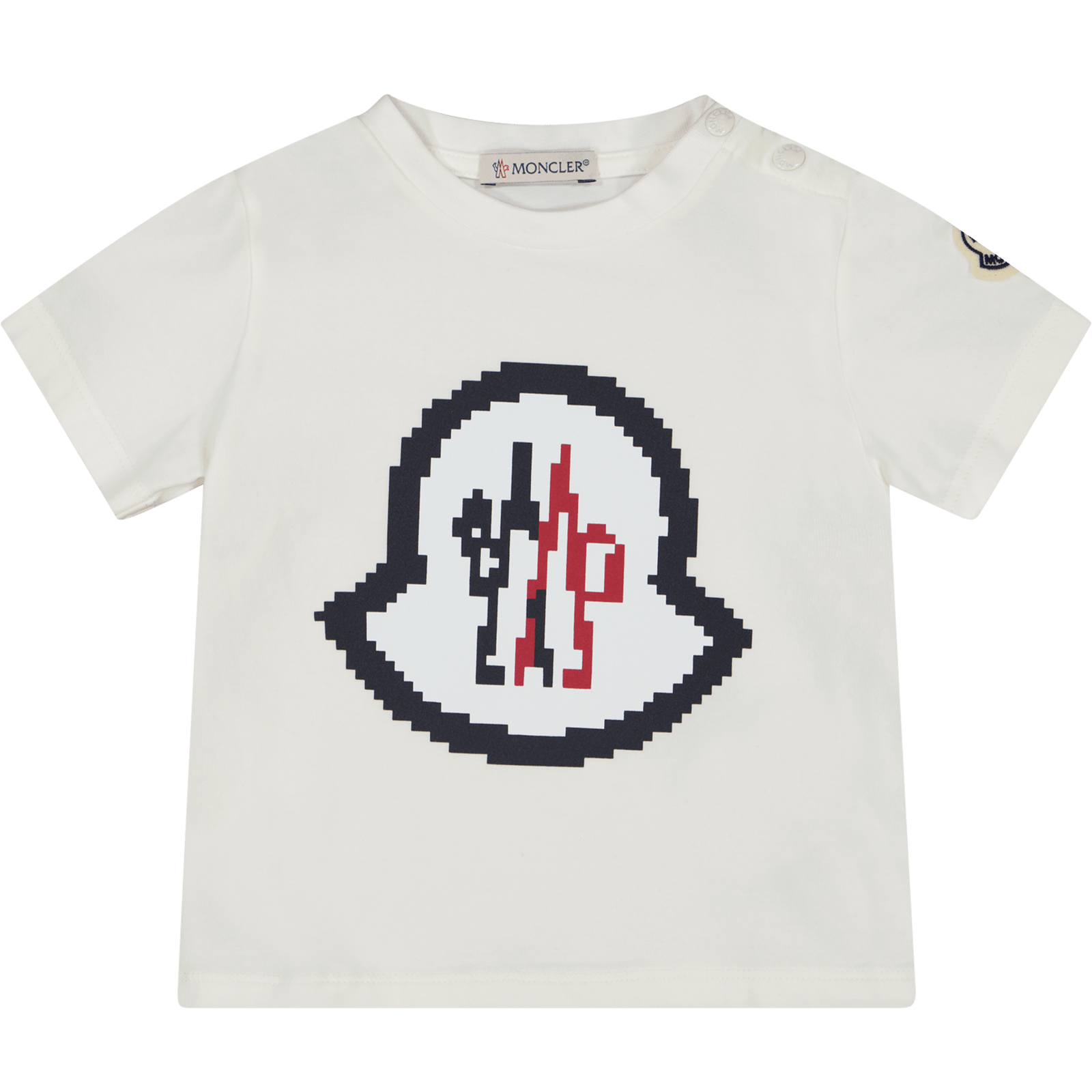 Moncler Baby Jongens T-Shirt Wit 3/6