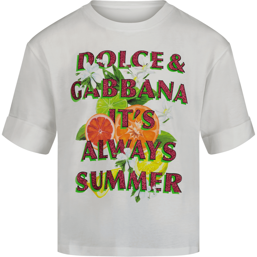 Dolce & Gabbana Kids T-Shirt White