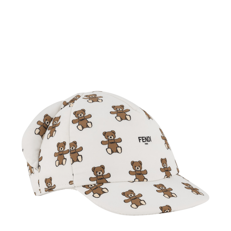 Fendi Baby Unisex Caps Weiß