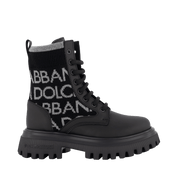Dolce & Gabbana Kids Unisex Boots Black