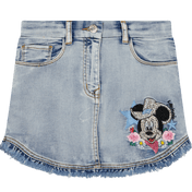 Jeans de falda para niñas para niños de Monnalisa