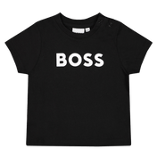 Boss Baby Boys Camiseta Negra