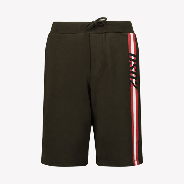 Dsquared2 Kinderjungen Shorts in Dunkelgrün