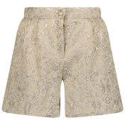 Dolce & Gabbana Childre's Girls Shorts Gold