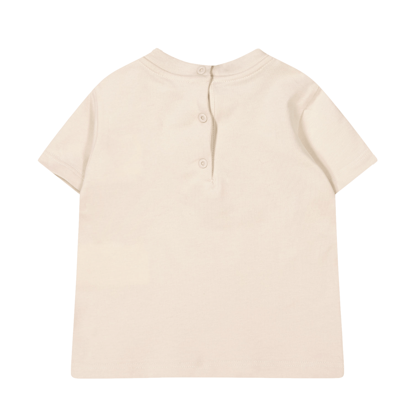 Fendi Baby Unisex T-Shirt Licht Beige 3 mnd