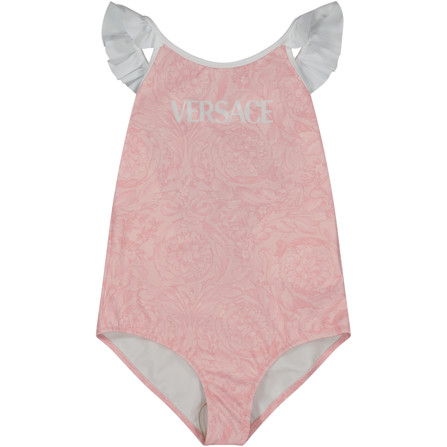 Versace Kinder Meisjes Zwemkleding Licht Roze