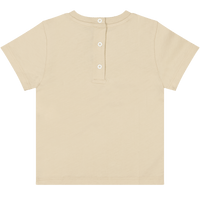 Balmain Baby Unisex T-Shirt Beige