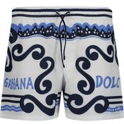 Dolce & Gabbana Swimwear pour enfants Bleu Clair