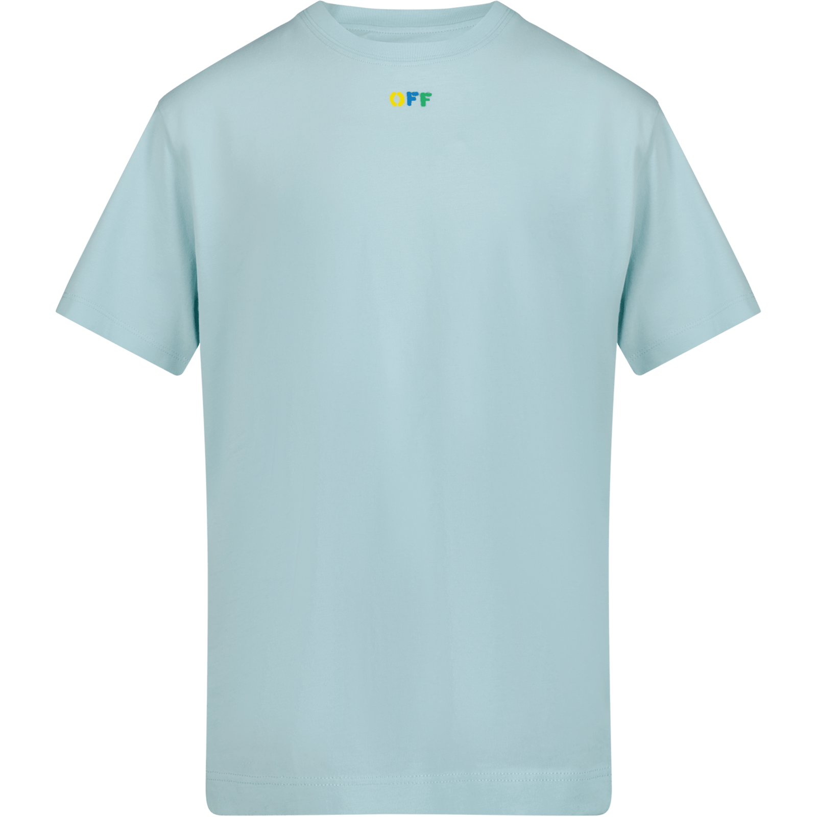 Off-White Kinder Jongens T-Shirt Licht Blauw 4Y