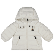 Moncler Baby Unisex Jacket White