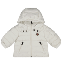 Moncler Baby Unisex Jas Wit 3/6