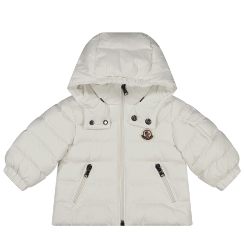 Moncler Baby Unisex Jacke Weiß