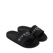 Givenchy Kinder Unisex Flip-Flops Schwarz