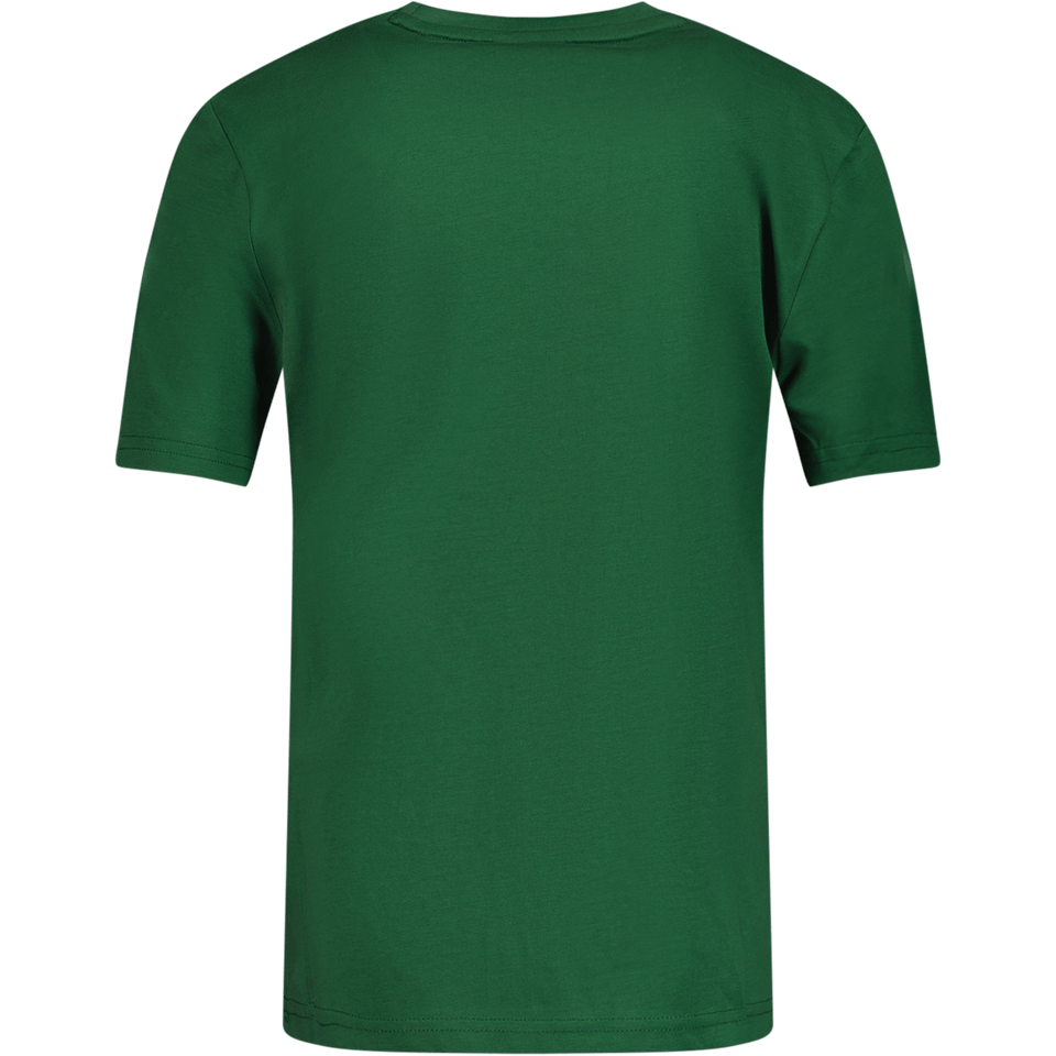 Boss Kinder Jongens T-Shirt Donker Groen