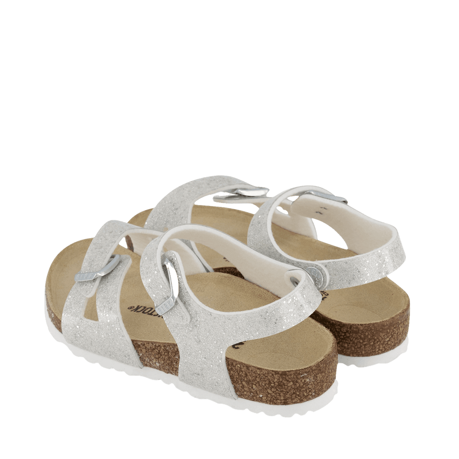 Birkenstock Kinder Meisjes Sandalen Zilver