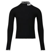 Fendi Children's Girls Sweater Black