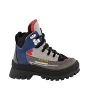 Dsquared2 Kids Unisex Boots Gray