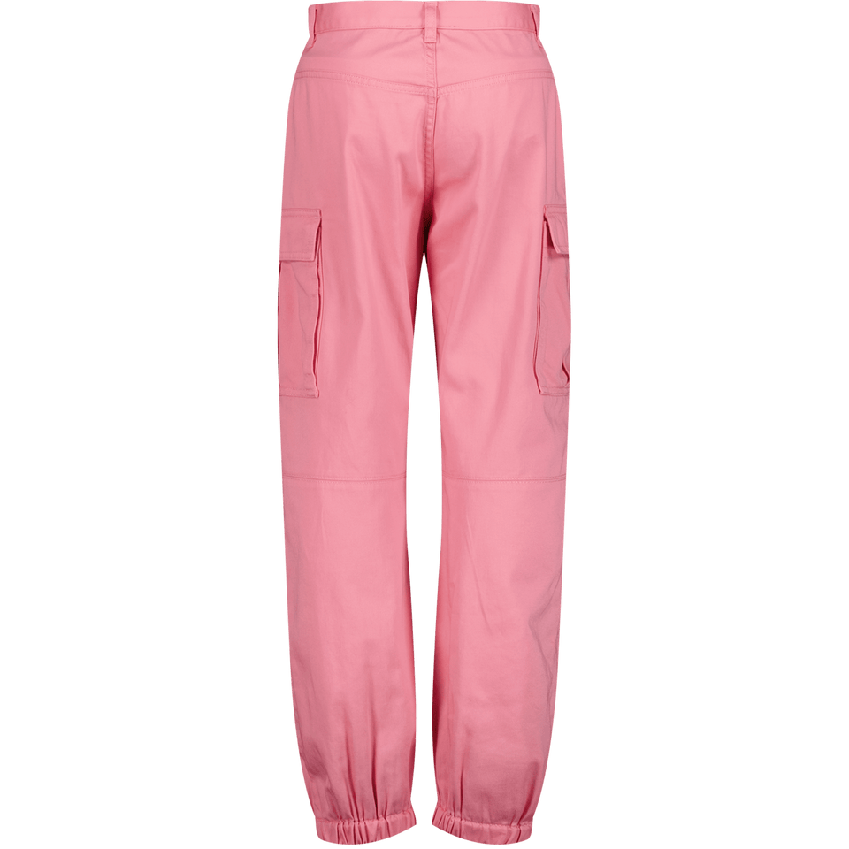 Versace Kinder Meisjes Broek Licht Roze