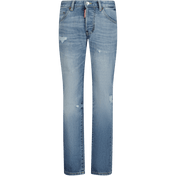 Dsquared2 barns gutter jeans lyseblå