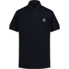 Stone Island Enfant Garçons Polo Navy