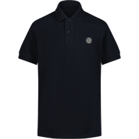Stone Island Kinder Jongens Polo Navy 2Y