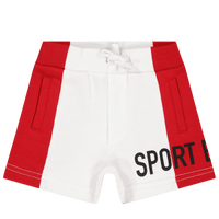 Dsquared2 Baby Jongens Shorts Rood 3 mnd