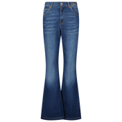 Chloe Ragazzo Ragazze Jeans Blu Scuro