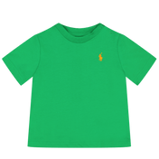 Ralph Lauren Baby Boys Camiseta verde