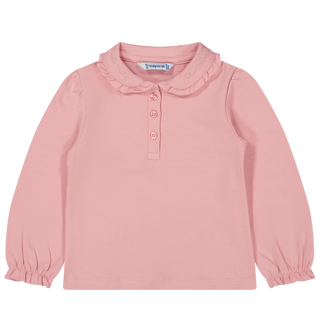 Baby Girls Polo Light Pink