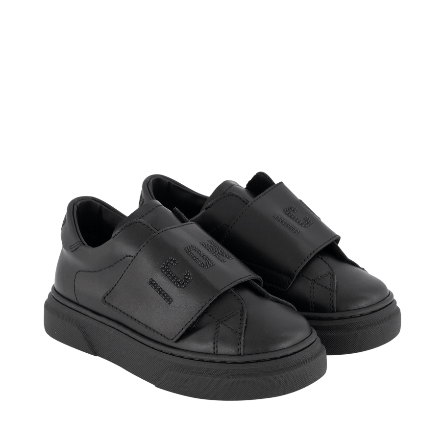 Dsquared2 Kinder Unisex Sneakers Zwart