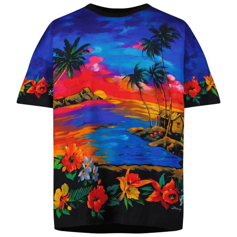 Dolce & Gabbana Kinder Jongens T-Shirt Blauw