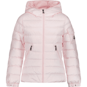 Moncler Children's Girls Jacket ljusrosa