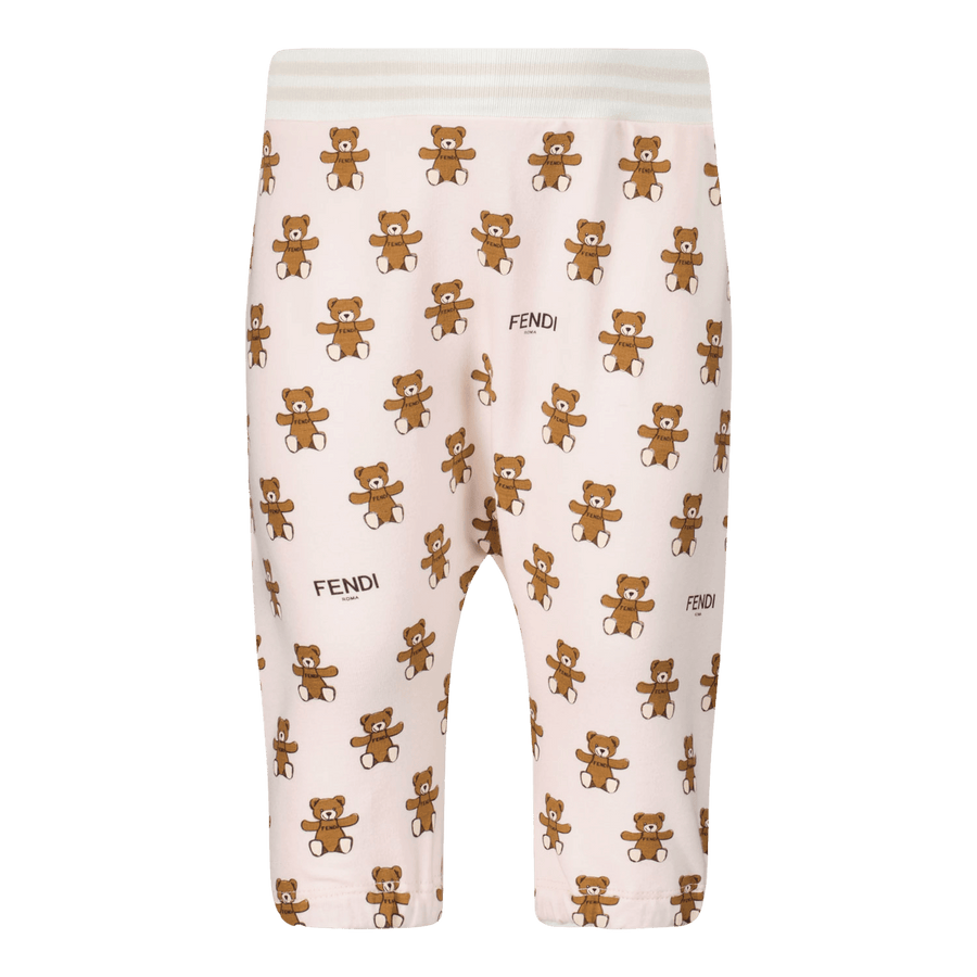 Fendi Baby Mädchen Hose Hellrosa