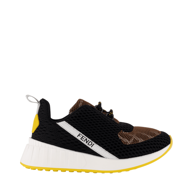 Fendi Kinder Unisex Sneakers Zwart 24