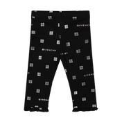 Givenchy Bébé Filles leggings Noir