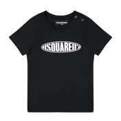 Dsquared2 Baby Unisex T-Shirt Schwarz
