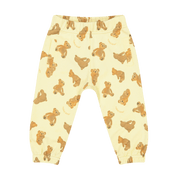 Palm Angels Baby Girls Pants Yellow
