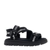 Dolce & Gabbana Kids Unisex Sandaler Sort