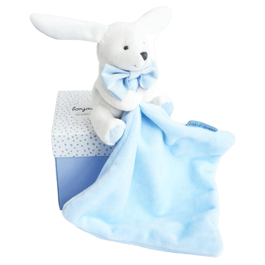 Doudou Et Compagnie Baby Bunny+Doudou Hellblau