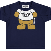 Moschino Baby Unisex Camiseta Marina