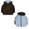 Fendi Bébé Unisexe Veste Bleu Clair