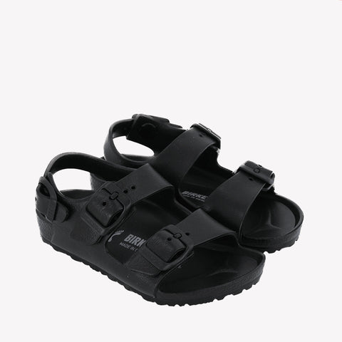 Birkenstock Milano Unisex Sandalias Negro