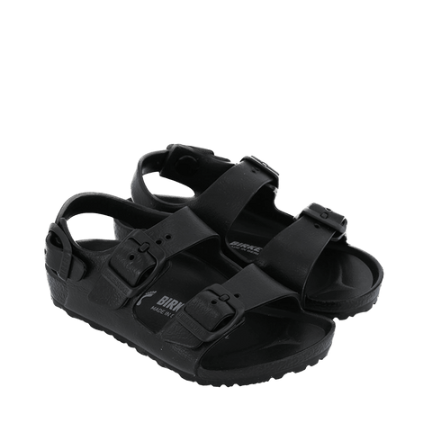 Birkenstock Sandalias unisex para niños Eva Rio Black