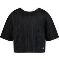 Calvin Klein Kinder Meisjes T-Shirt Zwart 4Y