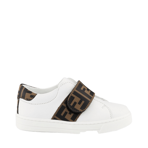 Fendi Kinder Unisex -Schuhe Weiß