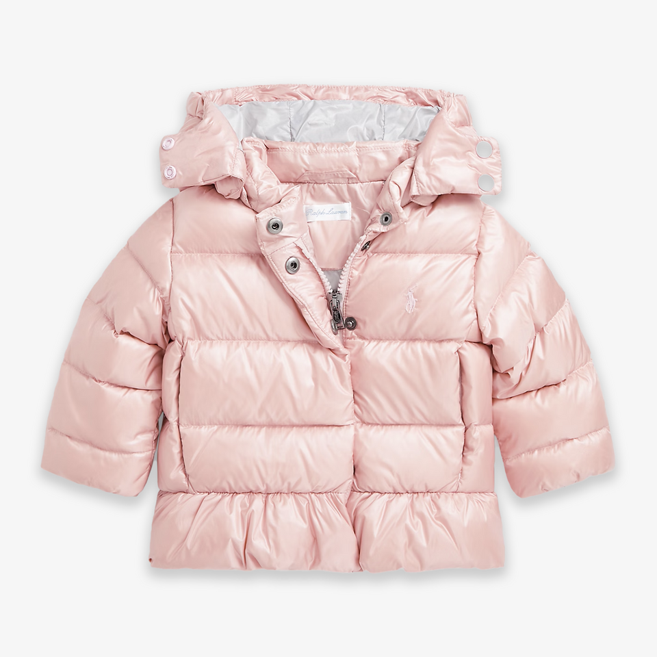 Ralph Lauren Baby Girls Winter Jacket  Light Pink