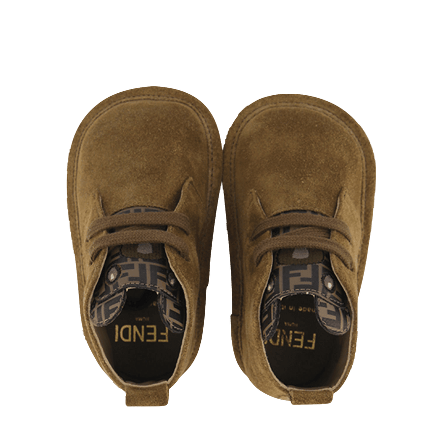 Fendi Baby Unisex Schoenen Camel