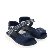 Dolce & Gabbana Kids Unisex Sandaler Blå