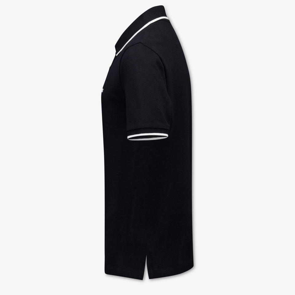 Boss Enfants Garçons Polo En Noir